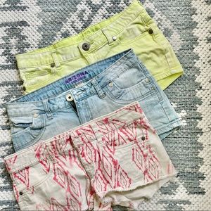 Pack of 3, size 3 shorts